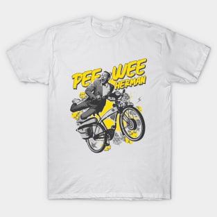 Pee Wee Herman Funny's Grey T-Shirt